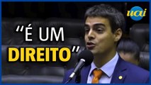 Thiago Mitraud (Novo-MG) defende o homescholling na Câmara dos Deputados