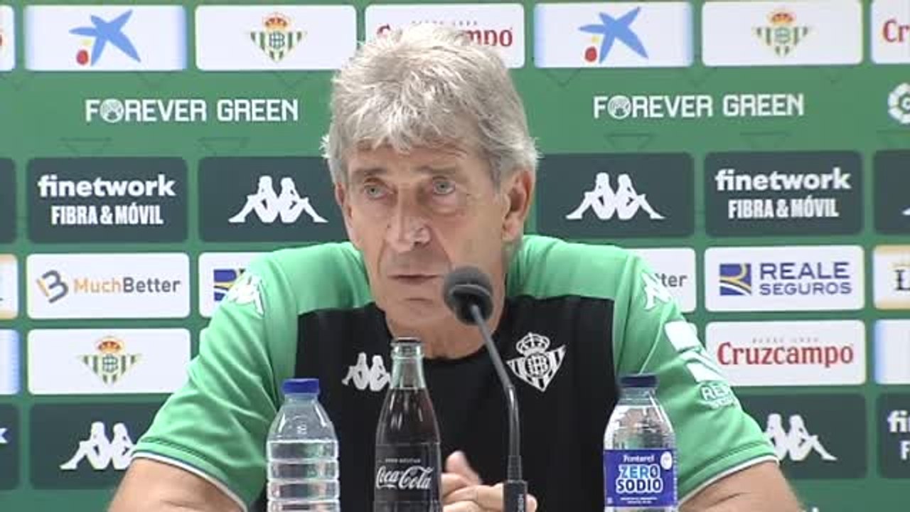 Pellegrini, antes del encuentro con el Real Madrid: "Siempre hay un orgullo deportivo de intentar ganar"