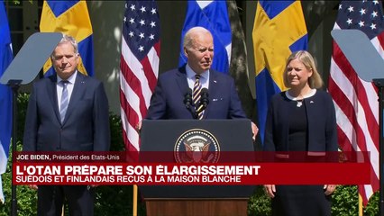 La Suède et la Finlande ont "le soutien total et complet des États-Unis" pour intégrer l'Otan