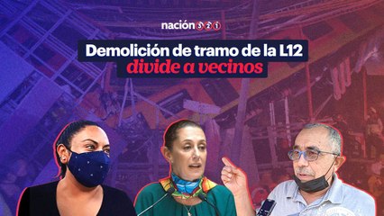 Demolición de tramo de la L12 divide a vecinos