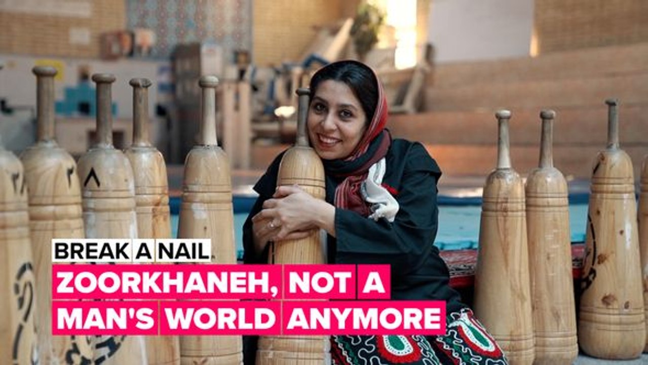 Meet the woman breaking taboos in a male sport in Iran