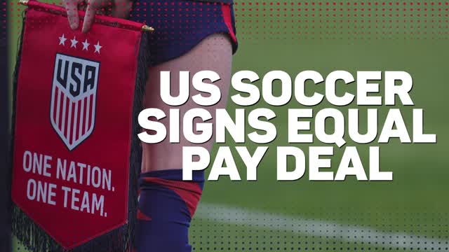 US Soccer signs historic equal pay deal