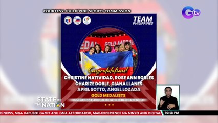 Team Pilipinas, wagi ng gold medal sa E-sports, Bowling at Judo | SONA