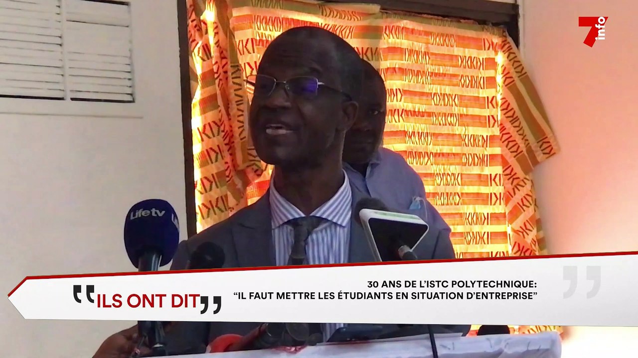 Alfred Dan Moussa (DG ISTC) : "Les étudiants do...
