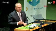 Bakan Çavuşoğlu, BM Uluslararası Göç Gözden Geçirme Forumu'nda konuştu