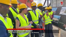 Stade Houphouet-Boigny : une délégation du RIGES 2022 visite les travaux