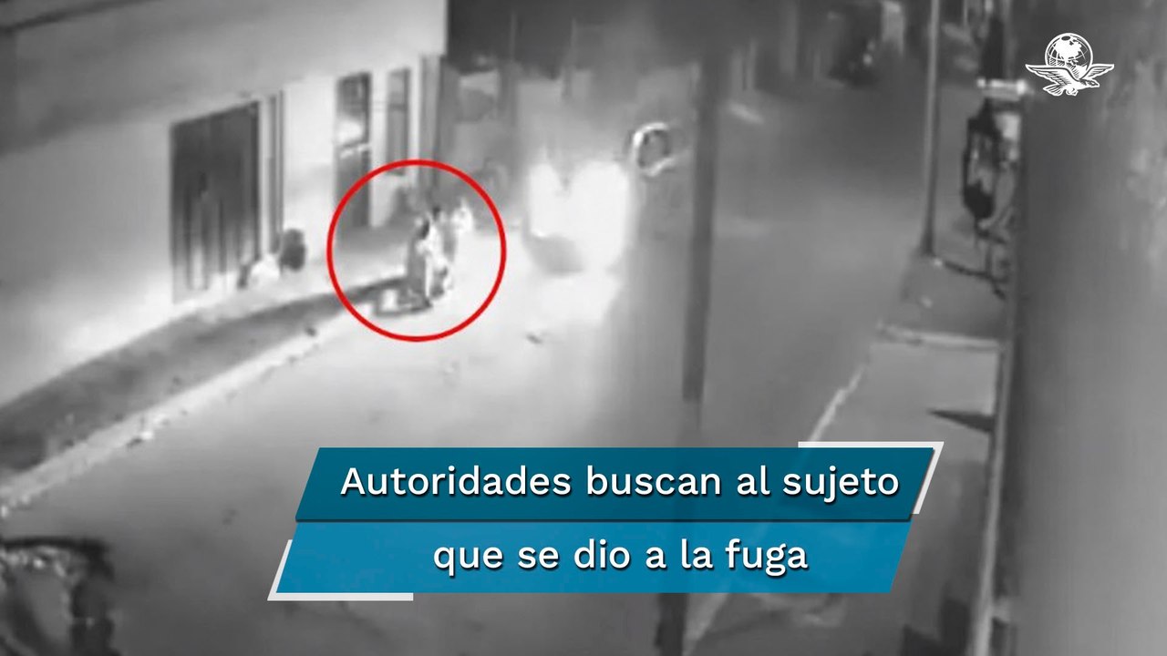 Automovilista atropella a tres hermanas que est...