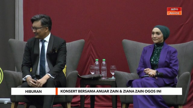 Hiburan | Konsert bersama Anuar Zain and Ziana Zain Ogos ini