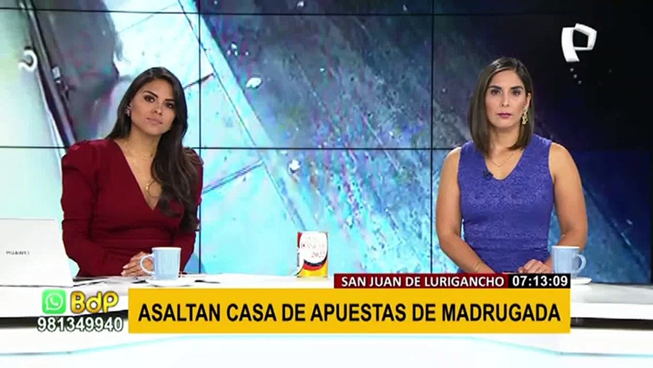 SJL: Alarma frustra robo a casa de apuestas