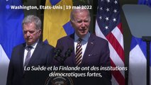 Biden: la Suède et la Finlande remplissent 