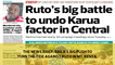 The News Brief: Raila's big push to turn the tide against Ruto in Mt Kenya