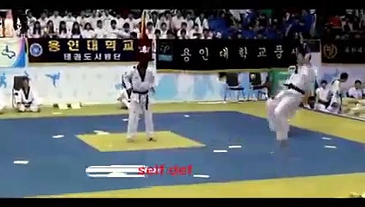 Poomsee 4 - la 4° forme de tae kwon do   SAH-JANG  --   LE TONNERRE