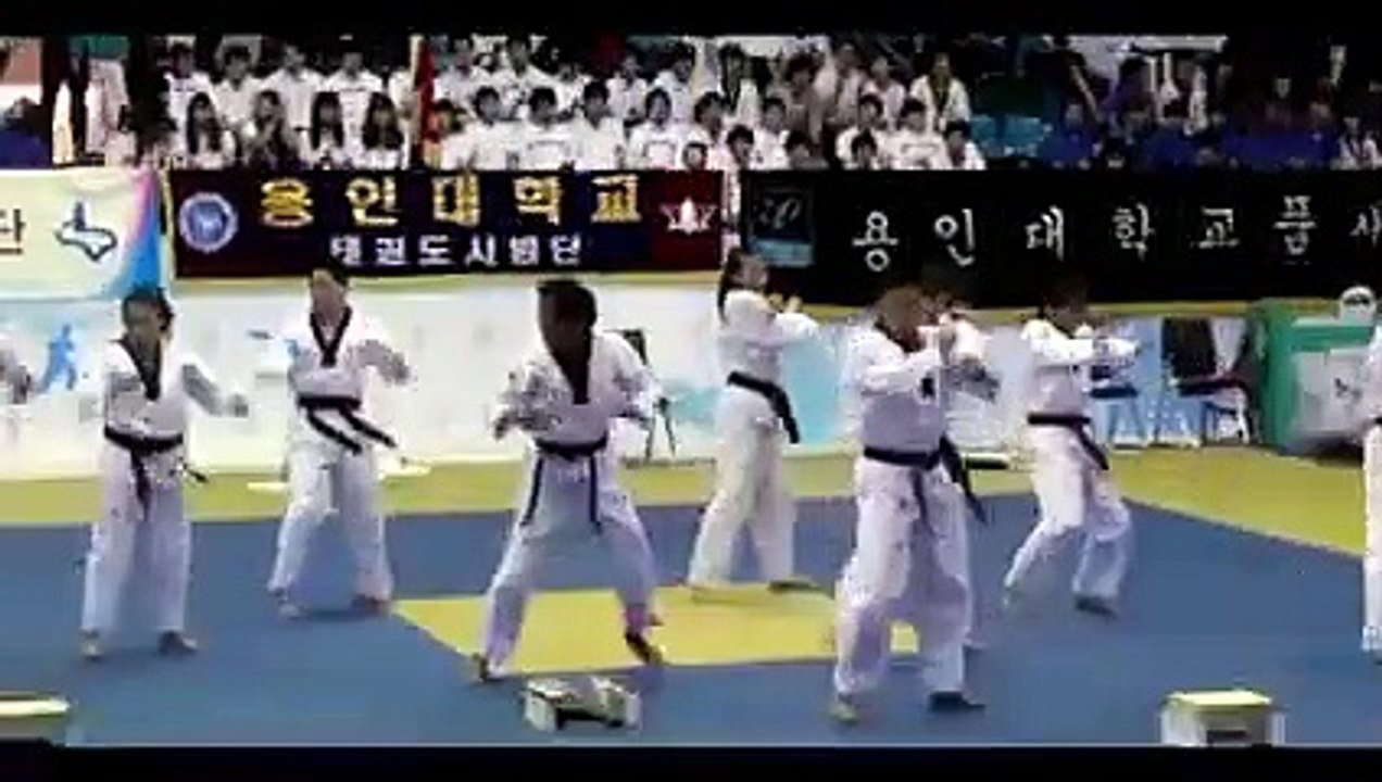 Tae kwon do  2°  Poomsee  - la 2° forme  -     YI-JANG  LE LAC.