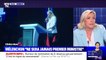 Marine Le Pen à propos de Marion Maréchal: "Ce n'est pas à son niveau d'être suppléante"