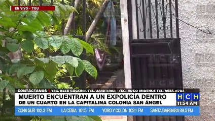 ¡Muerto hallan a expolicía en cuartería de col. San Ángel!