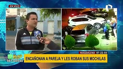 Magdalena: Se incrementan robos en las puertas de las viviendas