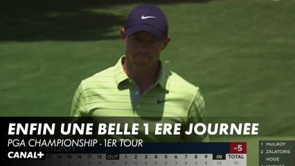Enfin une première belle journée pour Rory McIlroy - Pga Championship 1er tour