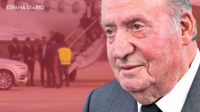 Primeras imágenes del rey emérito Juan Carlos I al llegar a España
