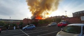 Fire in Preston believed to be at the Odeon Cinema in Preston City Centre