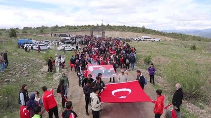"Atatürk ve İstiklal Yolu Kahramanlarına Saygı Yürüyüşü"