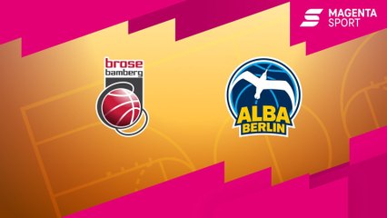 Brose Bamberg - ALBA BERLIN (Highlights)