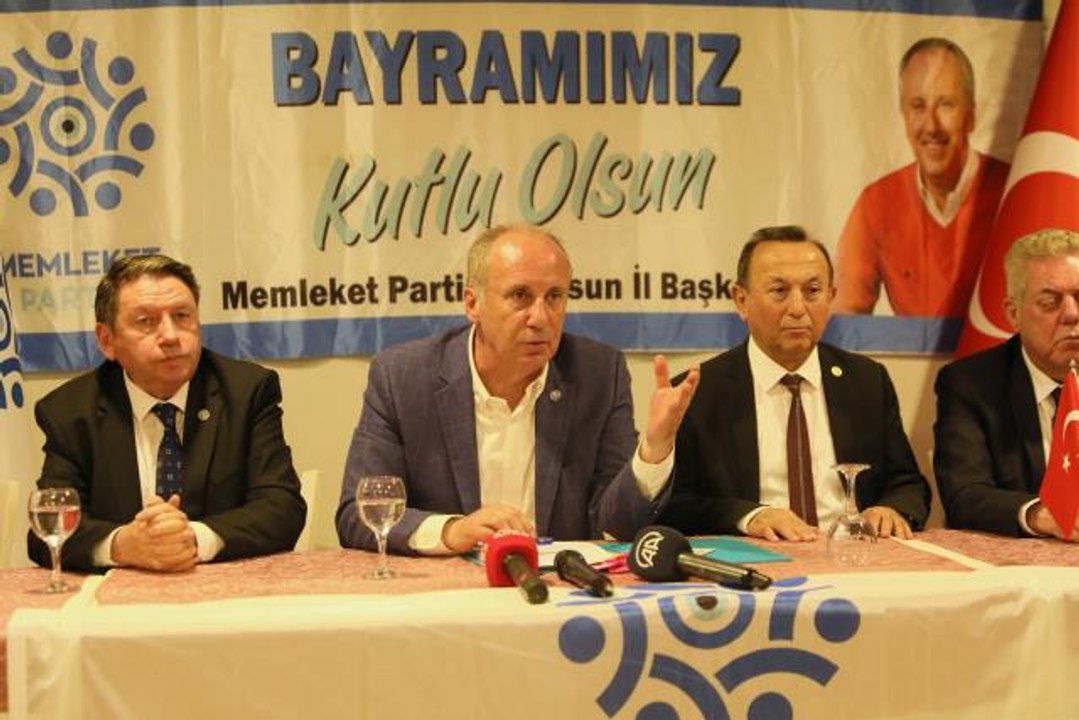 Muharrem İnce: "Denenmiş iktidardan, denenmiş muhalefetten size hayır gelmez"