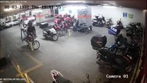 GAZİANTEP - Alışveriş merkezinin otoparkındaki motosikleti çalan 2 zanlı tutuklandı