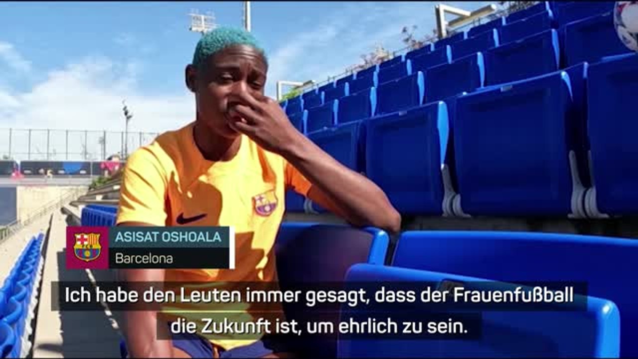 Oshoala: 'Frauenfußball ist die Zukunft'