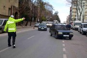 Uşak'ta bin 815 araç sürücüsüne para cezası kesildi