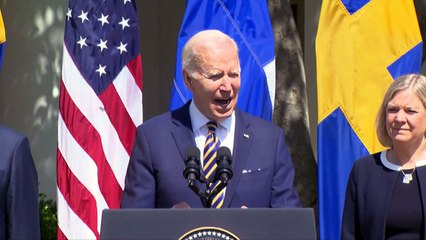 바이든 "스웨덴·핀란드, 나토 가입 모든 요건 충족" / YTN