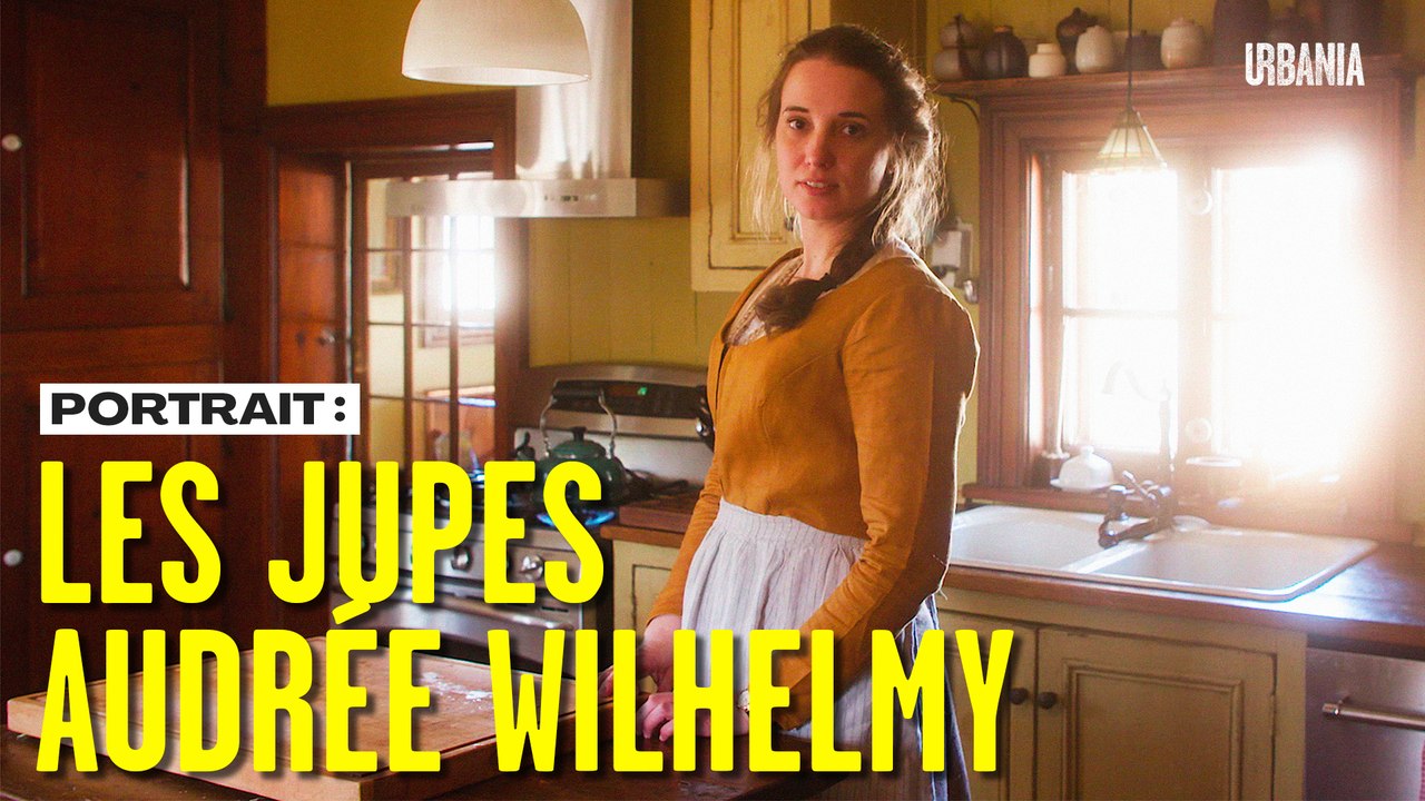 Les jupes de l'écrivaine et artiste Audrée Wilhelmy | Portrait