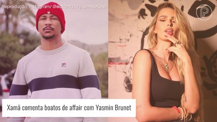 Xamã se pronuncia sobre affair com Yasmin Brunet. Confira!