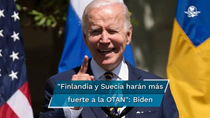Finlandia y Suecia cumplen todos los requisitos para entrar en la OTAN, afirma Joe Biden