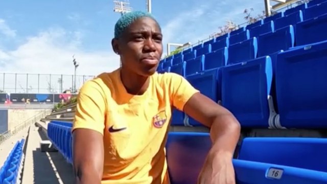 Oshoala, alto y claro: Somos el futuro