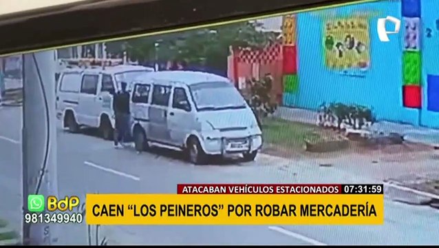 VES: se estacionaban detrás de camiones de distribución para robar costosas mercaderías