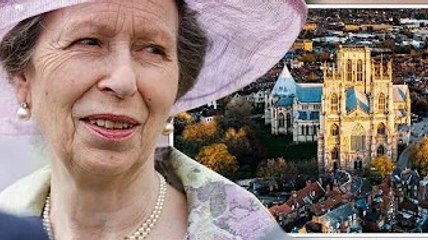 Princess Anne's first royal visit to York after city voted to remove Prince Andrew honour
