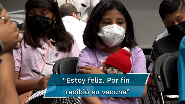 Inicia el primer día de vacunación contra covid-19 para menores de 12 a 14 años en CDMX