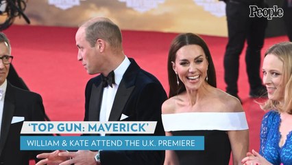 Kate Middleton and Prince William Hit the Red Carpet with Tom Cruise at Top Gun: Maverick Premiere