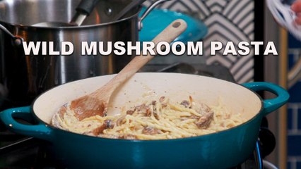 5 Ingredient Mushroom Pasta | 10 Minute Meal