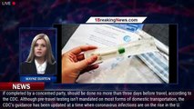 CDC recommends pre-travel COVID-19 tests: 'Close to the time of departure' - 1breakingnews.com
