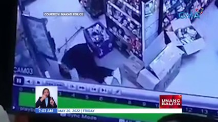 Babae, malapitang binaril sa loob ng convenience store sa Makati | UB