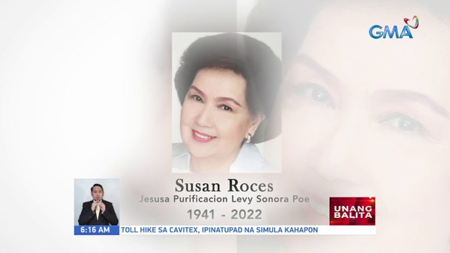 Susan Roces, pumanaw sa edad na 80 dahil sa Cardiopulmonary arrest | UB