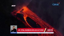 Mt. Etna sa Italy, nagbuga ng lava at usok | UB