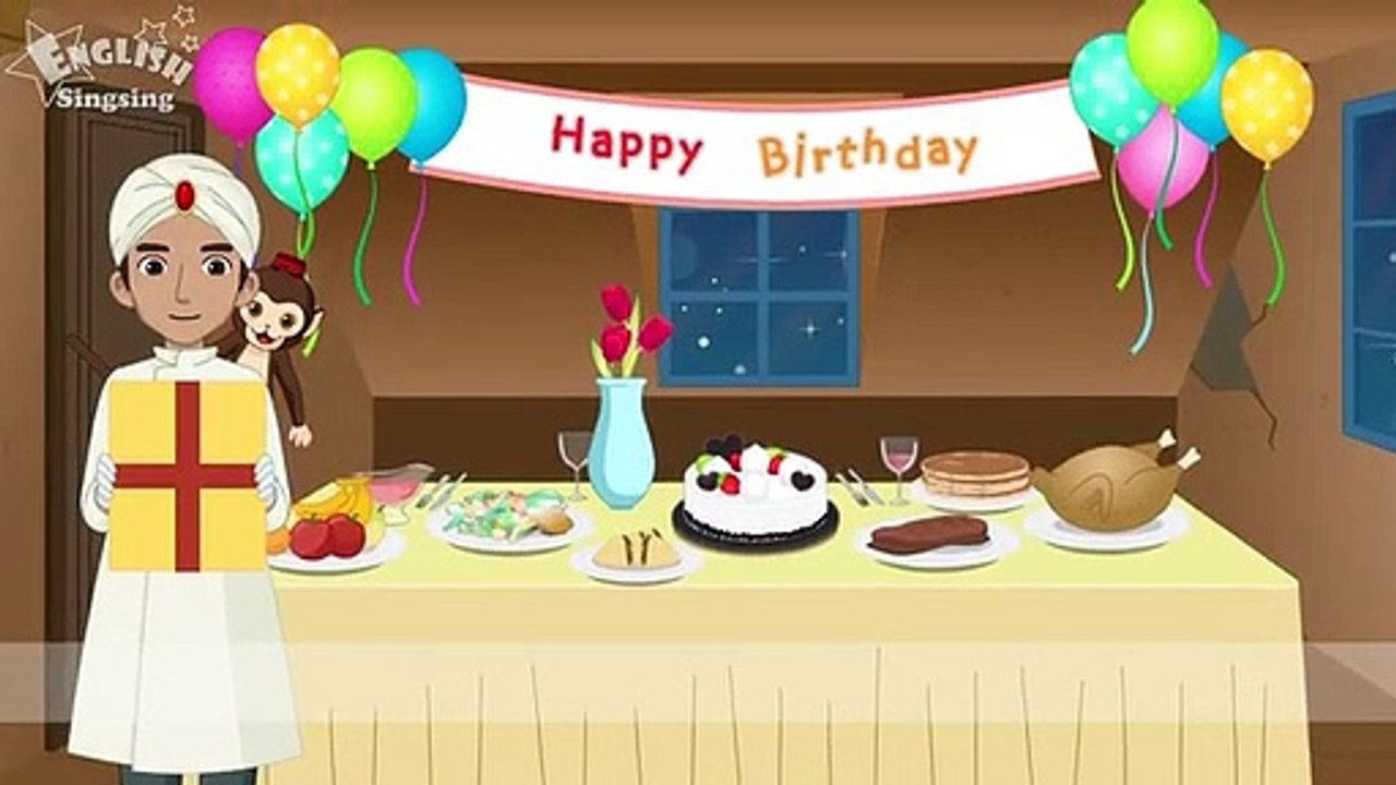 A Little Princess - Happy Birthday! (congratulation) - ESL conversation - story for Kids