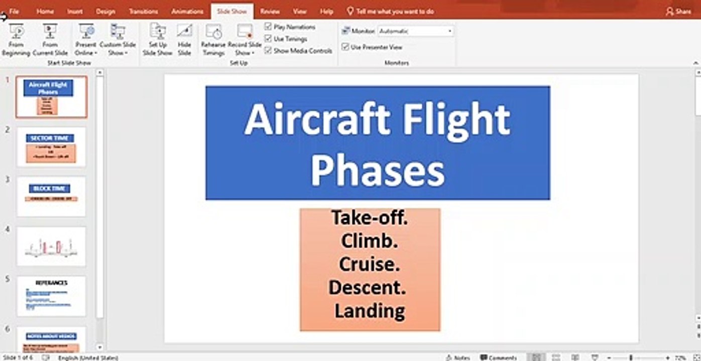 Aircraft Flight Phases