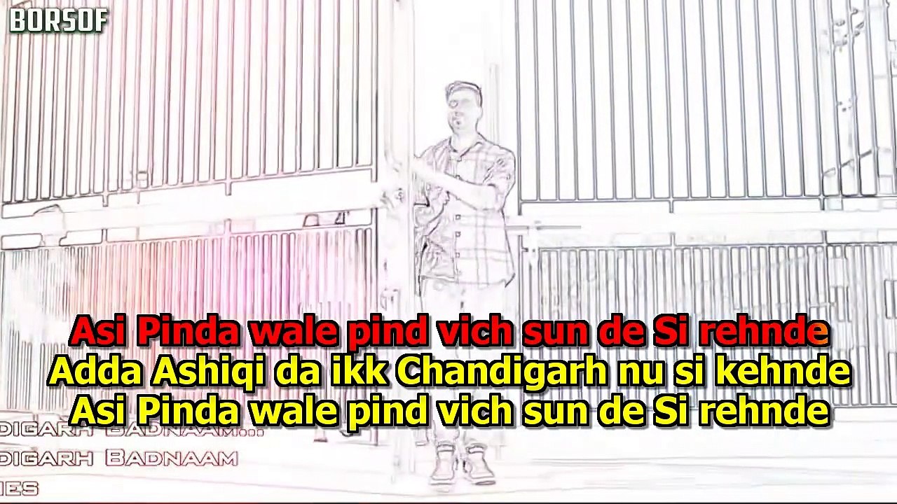 Chandigarh Badnaam Lyrical Video Song- Vippy Singh _ Punjabi Song (Full Song with lyric BORSOFTV.COM