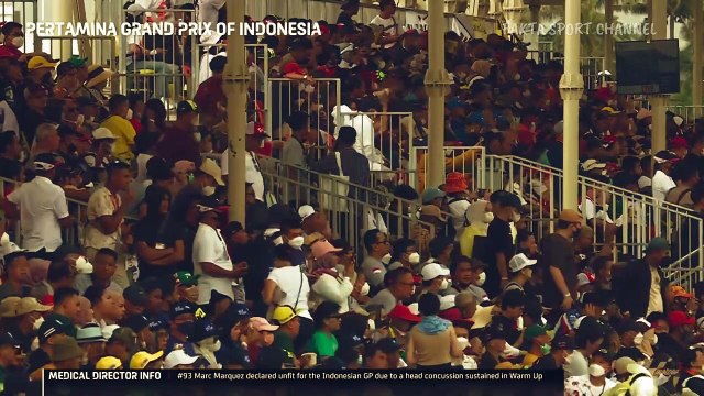 GP Mandalika 2022 - Kecelakaan Fatal Marc Marquez Pada Warming Up Race Moto GP Mandalika