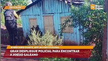 Gran despliegue policial para encontrar a Josías Galeano