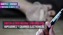 Por vapeadores y cigarros electrónicos, Cofepris emite alerta máxima sanitaria
