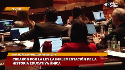 Crearon por la ley la implementación de la historia educativa única